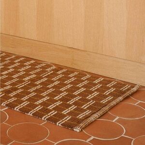 Morrow Soft Goods Lupe Checkered Kitchen / Bath Runner